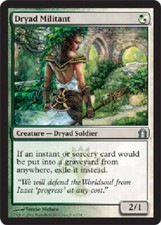 DRYAD MILITANT X4 4 4X Return to Ravnica MTG Magic the Gathering Cards DJMagic