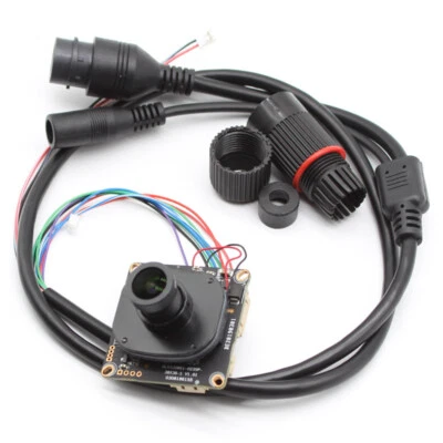 HD 5MP IMX335 Starlight CCTV IP Camera Module Network Security board XMEYE +lens - Image 1 of 4