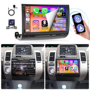 For 2003-2009 Toyota Prius Android 13.0 Car Radio GPS Navi Wifi Apple Carplay BT - Picture 1 of 18