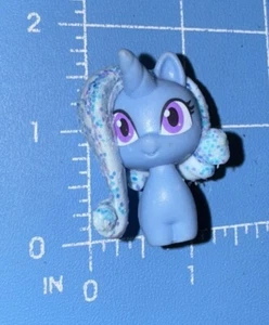 My Little Pony G4 cutie mark crew Trxie Lulamoon Figure MLP FiM 1.5" glitter - Picture 1 of 6