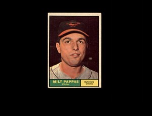 1961 Topps 295 Milt Pappas VG-EX #D1,082245