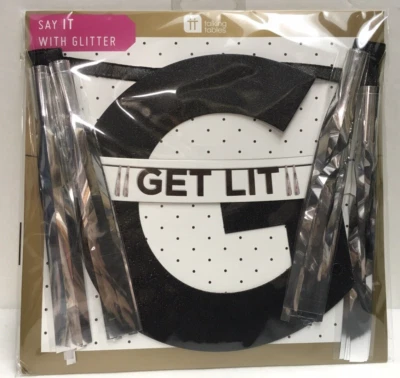 GUIRNALDA DE MESAS PARLANTES GET LIT 6,6 PIES (DILO CON BRILLO) NUEVA EN PAQUETE Foto 1 de 2