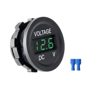 Voltímetro de pantalla digital LED de 12 V medidor de voltaje para automóvil barco motocicleta - Imagen 1 de 12