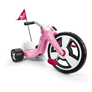 Big Flyer Sport Chopper Tricycle 16" Front Wheel Kids' Bikes Riding Toys Pink - Picture 1 of 8