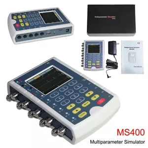 MS400 touch Multi-parameters patient simulator,ECG simulator,Resp Temp IBP NEW - Picture 1 of 12