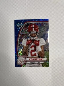 2024 Bowman University U Chrome - Blue Sparkle Ryan Williams 126/175 - Bild 1 von 5