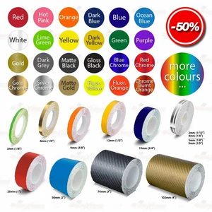 Dekor Zierstreifen Pin Stripe Streifen Auto PKW Motorrad AUFKLEBER Dekorstreifen - Bild 1 von 26