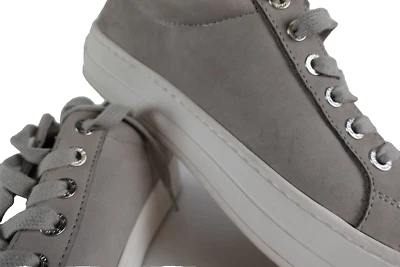 Zapatillas deportivas para mujer J/Slides talla 7,5 M gamuza moda con cordones grises informales Foto 1 de 4