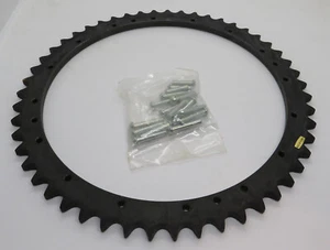 Piñón trasero negro 80204 Chrome Specialties 51T para Harley Big Twin 1967-1972 - Imagen 1 de 2