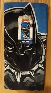 Nueva toalla de playa Marvel Avengers Black Panther niños 27""x54"" -4088 - Imagen 1 de 5