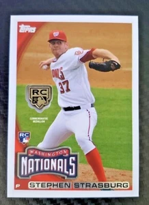 2020 Topps Baseball Series 1 RCR-ST Logo Medallion Card Stephen Srasburg - Picture 1 of 2