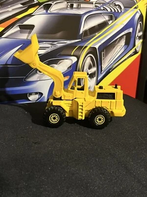 Колесный погрузчик Hot Wheels 1979 модель Yellow Cat почти как новый с фронтальным погрузчиком конструкция - Изображение 1 из 4