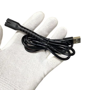 5V USB Charging Cable Electric Hair Clippers Power Supply For 8148/8591/85IA - Afbeelding 1 van 8