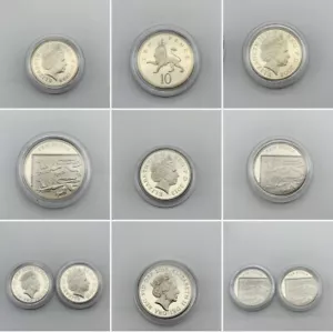1998 2008 2013 2015 Royal Mint fechas clave prueba 10p moneda listado múltiple - Imagen 1 de 30