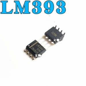 10pcs LM393 LM393DR SMD SOP8 Voltage Comparator - Picture 1 of 1