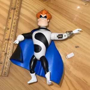 DISNEY STORE PIXAR THE INCREDIBLES SYNDROME ACTION FIGURE 6.5” - Picture 1 of 6