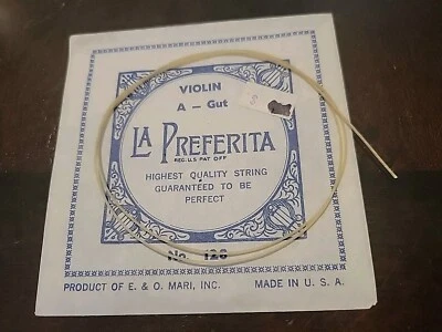 La Bella Violin Gut A String #128  - Image 1 of 2