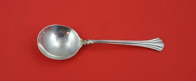Cuchara sopa crema plata esterlina siglo XVIII de Reed and Barton 6" Foto 1 de 3
