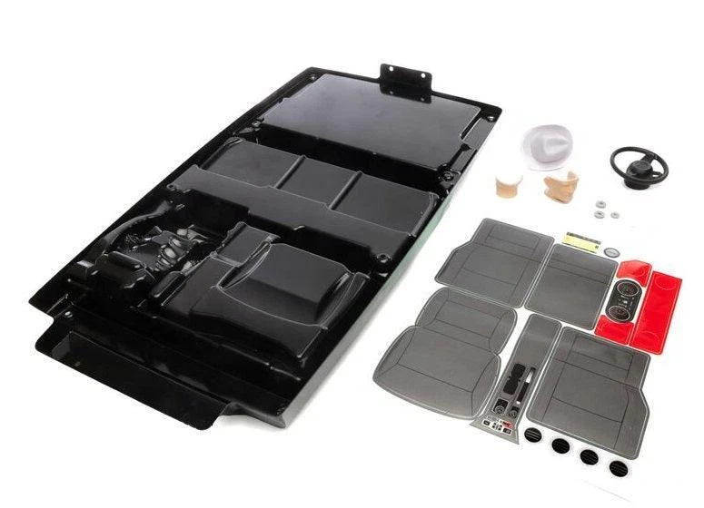 NEW Axial AXI250006 SCX6 Jeep JLU Driver & Interior (Clear) - Image 1 of 1