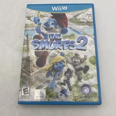 The Smurfs 2 Nintendo Wii U, 2013 With Manual Tested  - Image 1 of 4