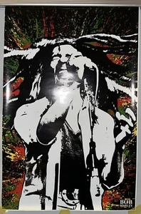 2009 Bob Marley Schwarzlicht Poster 34 x 22 Zoll - Bild 1 von 2