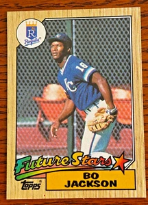 1987 Topps #170 Bo Jackson RC Mint centered RED Dot Error (front) Rare!!!!!! - Picture 1 of 2
