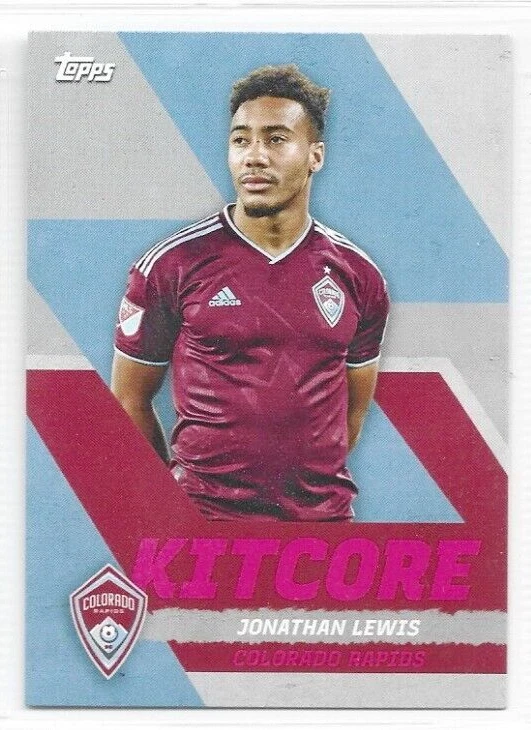 Jonathan Lewis Colorado Rapids 2023 Topps MLS Kitcore #KC-6 - Image 1 of 1