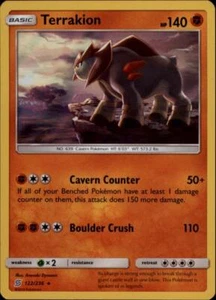 2x (SM11-122) Terrakion (Rare Holo) Pokemon Unified Minds Card # 122 - Picture 1 of 1