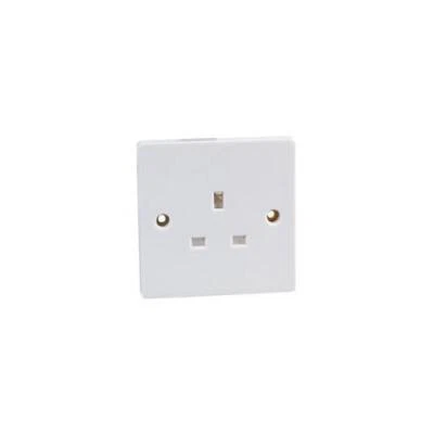 9143 Pro Enchufe Eléctrico 1 Gang Sin Interruptor - Imagen 1 de 2