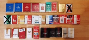 Zigarettenschachteln, 29 Stück Label D, leer, mit Gesundheitshinweis - Bild 1 von 11
