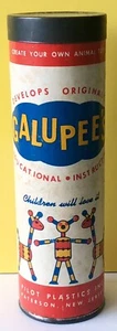1940-50 Galupee's Childs Assembly Building Toy Action Pilot Plastics Paterson NJ - Picture 1 of 11