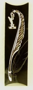 Genuine Silver-Plated Inkwell Bookmark by Barnes & Noble - Picture 1 of 2