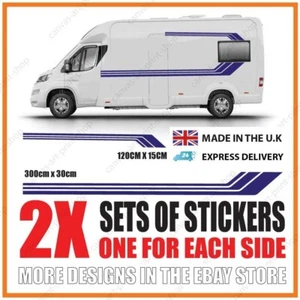 Motorhome graphics stickers decals camper van caravan universal fitting mg102 - Picture 1 of 2