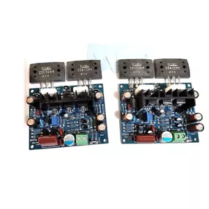 MX50 SE SANKEN 2SA1295 2SC3264 Dual Amplifier Board Assembled AMP 15W-100W - Picture 1 of 7