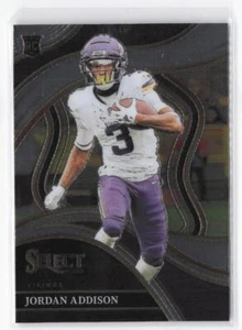 2023 Panini Select Jordan Addison RC #254 Minnesota Vikings - Picture 1 of 2