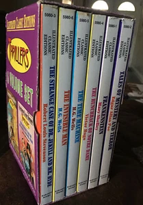 Thrillers Illustrated Classics 1995 6 Volume Set The Time Machine Frankestein - Imagen 1 de 12