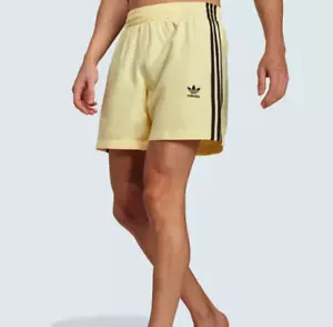 ADIDAS ORIGINALS ADICOLOR 3 STRIPES SWIM SHORTS BNWT M-XXXL RRP £40 LAST 4 - Picture 1 of 3