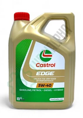 Castrol Edge 5W-40 olio motore 5W40 olio motore 5W40 ACEA C3 e API SN 1x4 lt