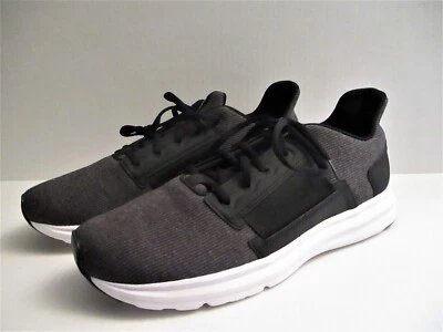 Puma 19107601 Men's Enzo Street Knit Casual Sneakers Grey/Black Size 10 NEW!!! - Image 1 of 4