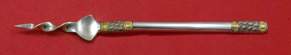 Aegean Weave Gold by Wallace Sterling Silver Butter Pick Twisted Custom 6 7/8" - Image 1 of 1