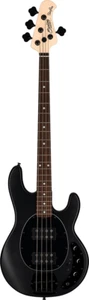 BASSE ELECTRIQUE STERLING by MUSICMAN Stingray 4 HH Stealth Black RAY4HH-SBK - Picture 1 of 3