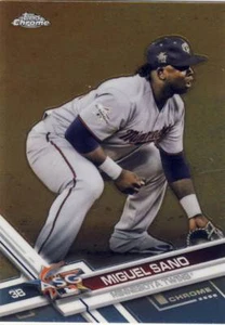 (9) 2017 Topps Chrome Update MIGUEL SANO All Star LOTE #HMT16 Twins - Imagen 1 de 1