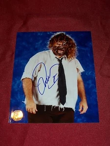 MICK FOLEY SIGNED 8X10 PHOTO WRESTLING - Picture 1 of 1
