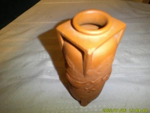 VASO VINTAGE IN ARGILLA DRAGO MOTIVO GOFFRATO - Foto 1 di 7
