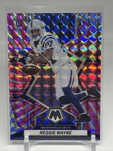 Mosaico Panini 2022 Reggie Wayne #241 Pink Swirl Mosaic Prizm/11 - Imagen 1 de 2