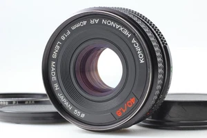 [Near MINT Konica Hexanon AR 40mm f/1.8 Pancake Lens w/PL Filter from JAPAN - Picture 1 of 11