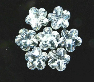 Piedra preciosa suelta 8,95 quilates certificada corte elegante blanco camboyano neón circón cúbico Foto 1 de 4