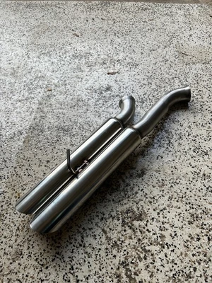 Silenciador trasero bypass 1986.5 Porsche 928 928S silenciador trasero eliminación RMB RMD Foto 1 de 4