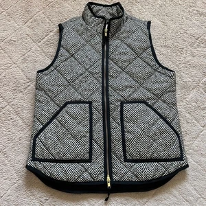 J. Crew Quilted Puffer Vest Women’s Size S - Picture 1 of 6