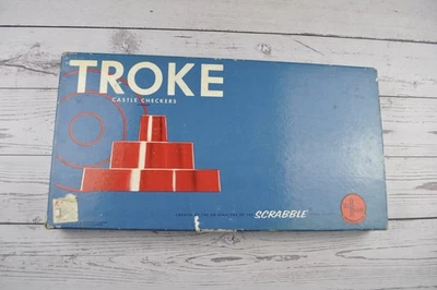 Vintage Troke Castle Checkers Game 1961 Board Game - Image 1 of 4